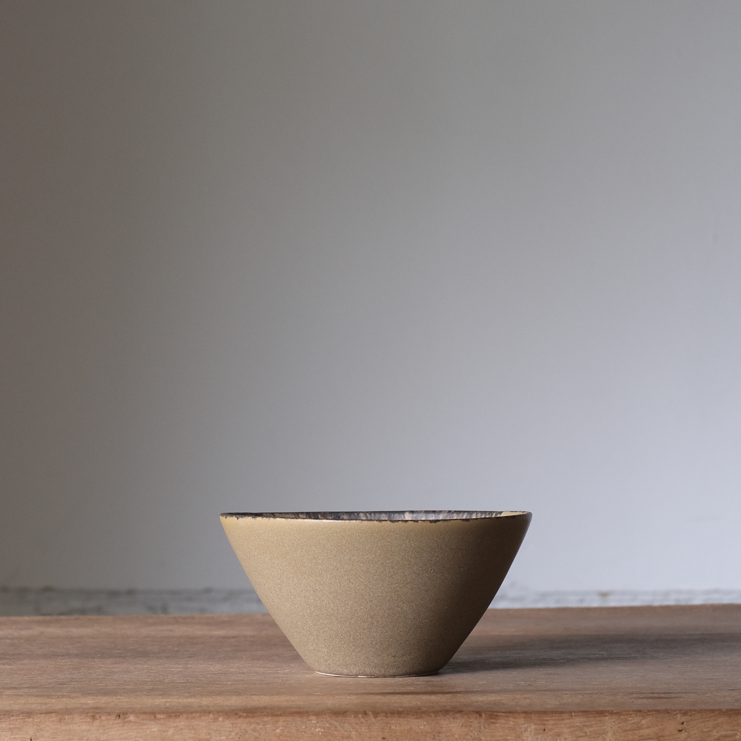 【石渡磨美 × ACOPOTTERY ふたり展】ボウル M 茶
