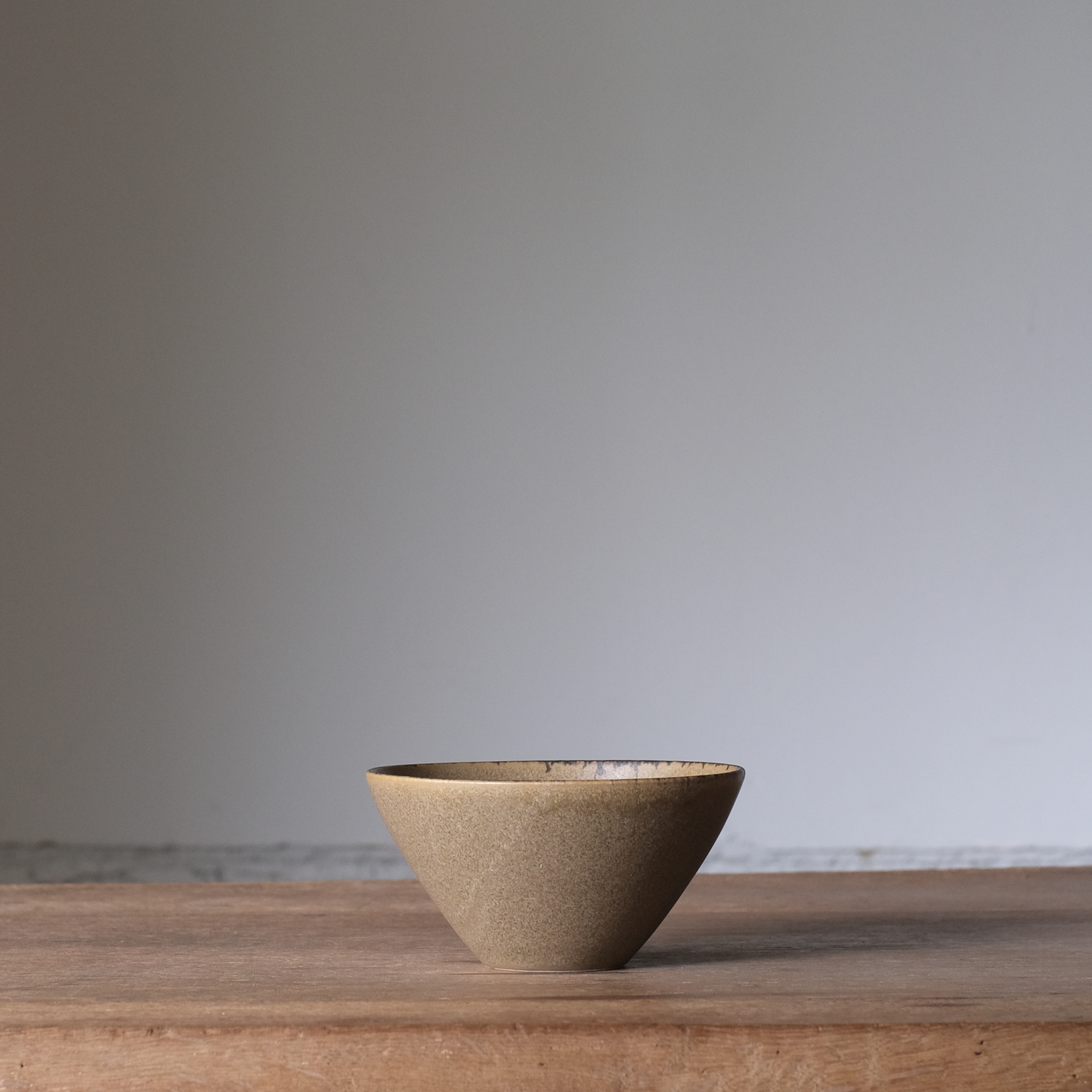 【石渡磨美 × ACOPOTTERY ふたり展】ボウル S 茶