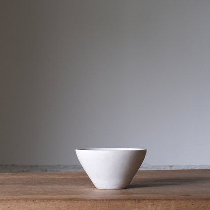 【石渡磨美 × ACOPOTTERY ふたり展】ボウル S 白