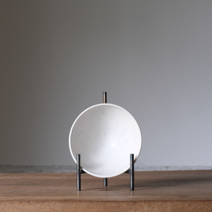 【石渡磨美 × ACOPOTTERY ふたり展】ボウル S 白